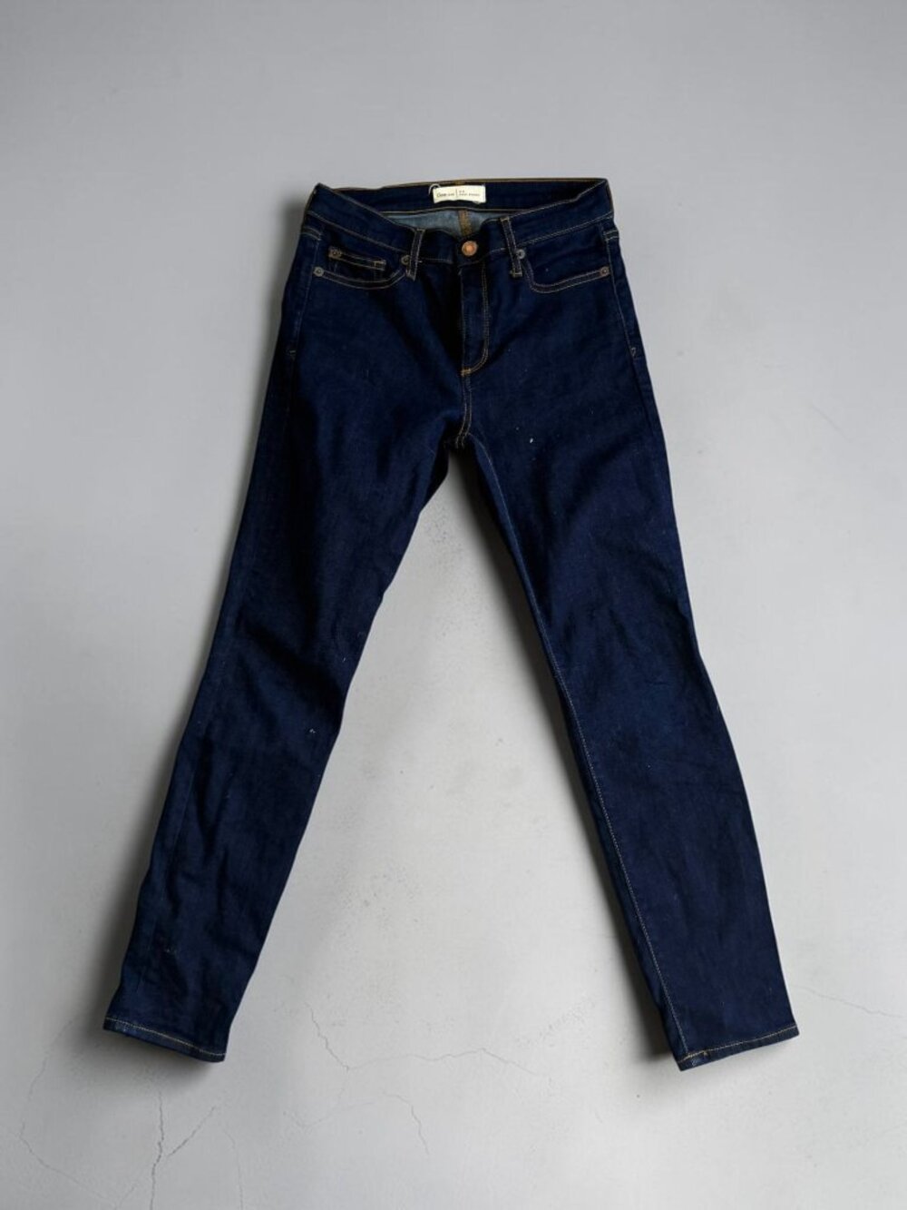 GAP True Skinny Dark Wash Jeans Size 27 Short
